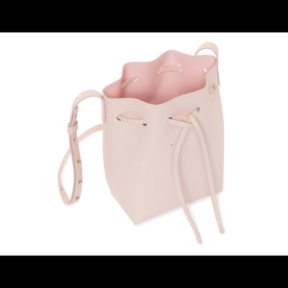 Mansur Gavriel Saffiano mini bucket bag - Picture 2 of 4